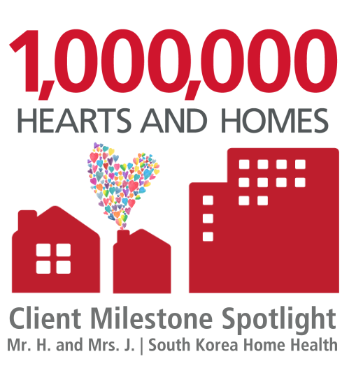 Client Milestone Spotlight Mr. H. and Mrs. J. | South Korea Home Health