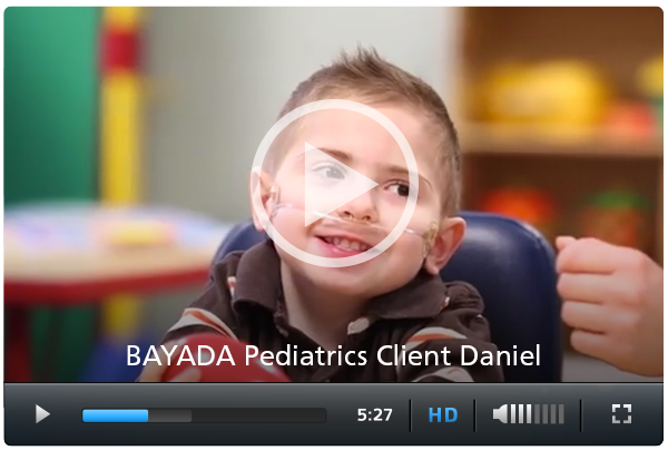 bayada pediatrics client daniel video