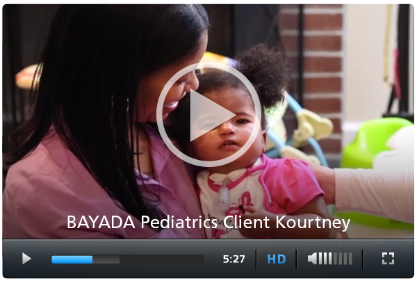 video of bayada client kourtney